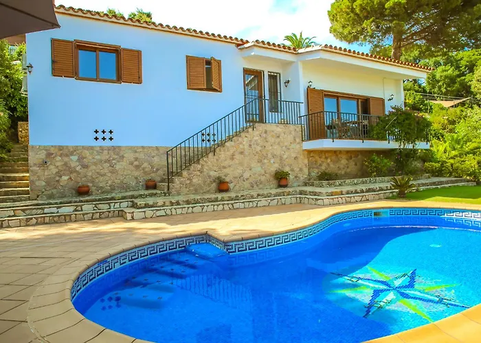 Ferienhaus Cl12 Magnificent With Beautiful Sea Views Lloret de Mar